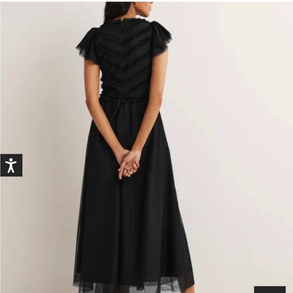 Boden V-neck Tulle Maxi Dress - Picture 2 of 10